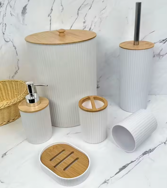 SET DE ACCESORIOS PARA BAÑOS